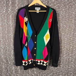 P'Galli Sweater Cardigan Multi Color